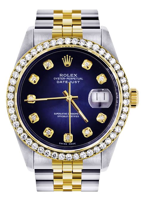 diamond gold rolex watch for men|Rolex watches diamond bezel.